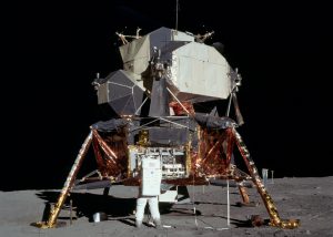 Apollo 11 Lunar Lander, or MillerTime doing pull-ups